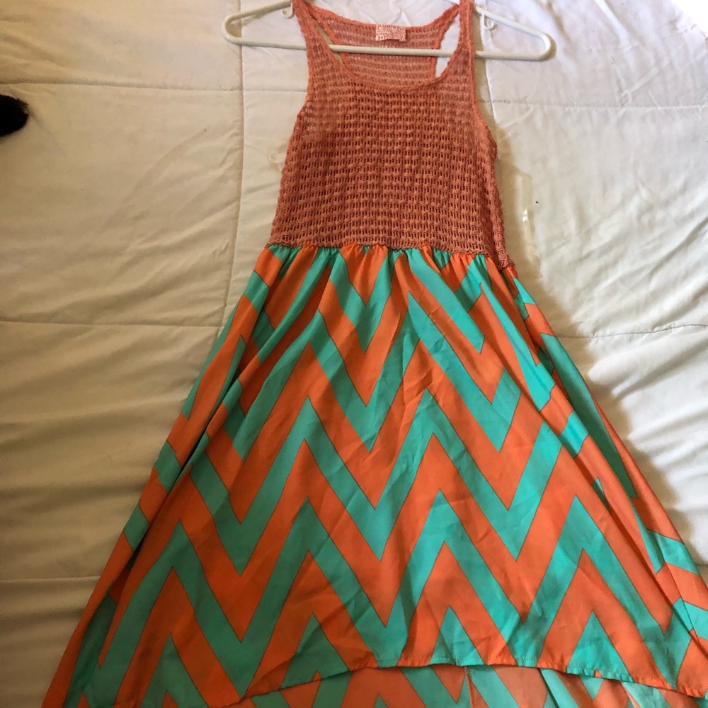 Crochet top dress